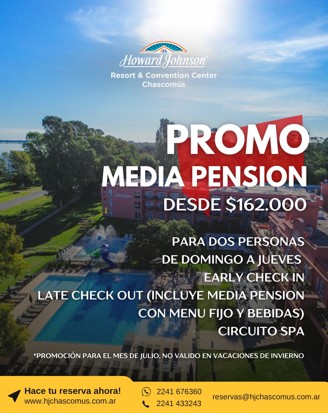 promo JULIO25 media pension